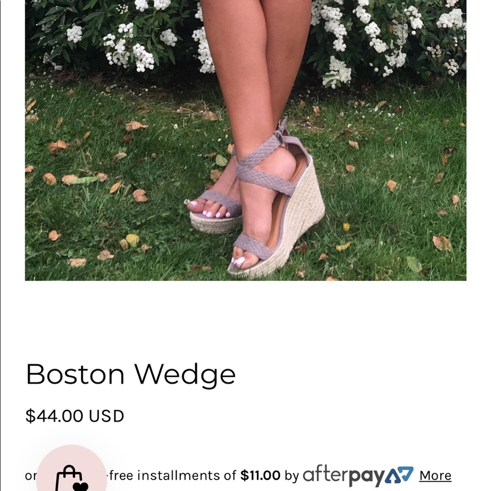 Wedge shoes 8.5 runs large- fits as 9.5!!!